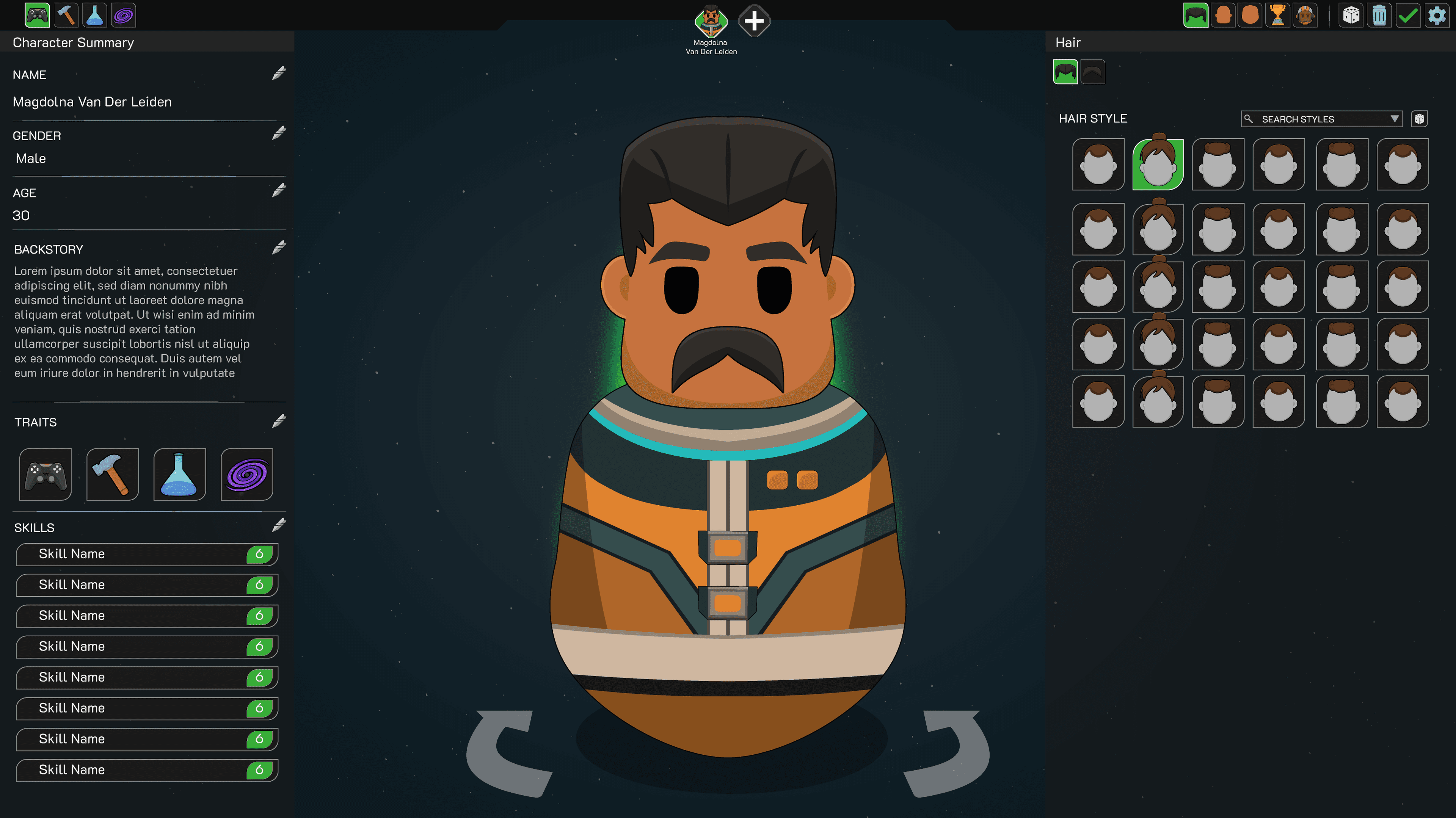 Game UI/UX Design & Development project preview