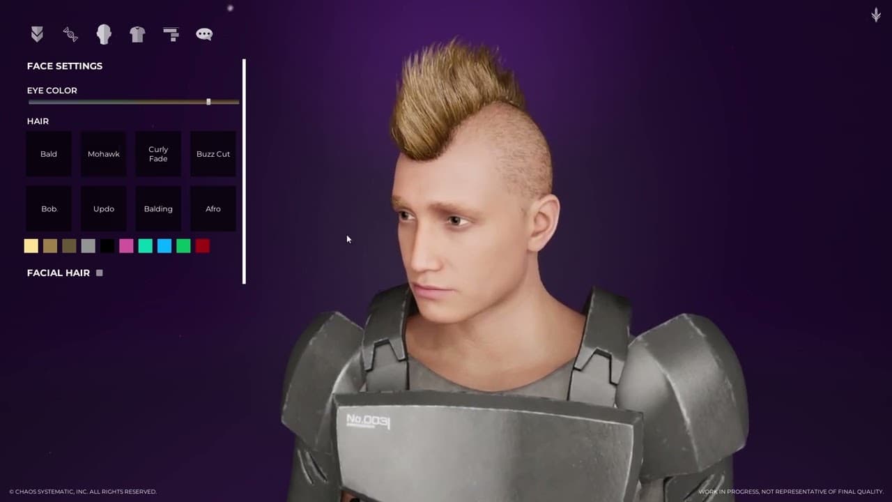 MetaHuman Character Editor - Advanced Customization System project preview
